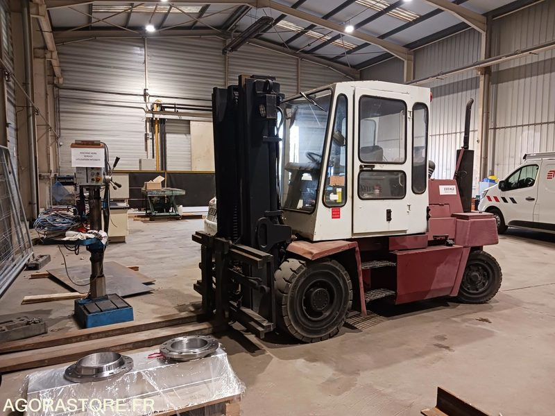 CHARIOT ELEVATEUR - KALMAR DC7/5-600 + POTENCE - 7924 HEURES - Diesel heftruck: afbeelding 2 CHARIOT ELEVATEUR - KALMAR DC7/5-600 + POTENCE - 7924 HEURES - Diesel heftruck: afbeelding 2