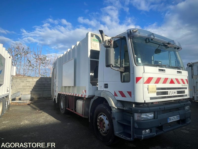 --CORSE-- PL BOM IVECO 190E27 2002 246192kms - Vuilniswagen: afbeelding 1 --CORSE-- PL BOM IVECO 190E27 2002 246192kms - Vuilniswagen: afbeelding 1