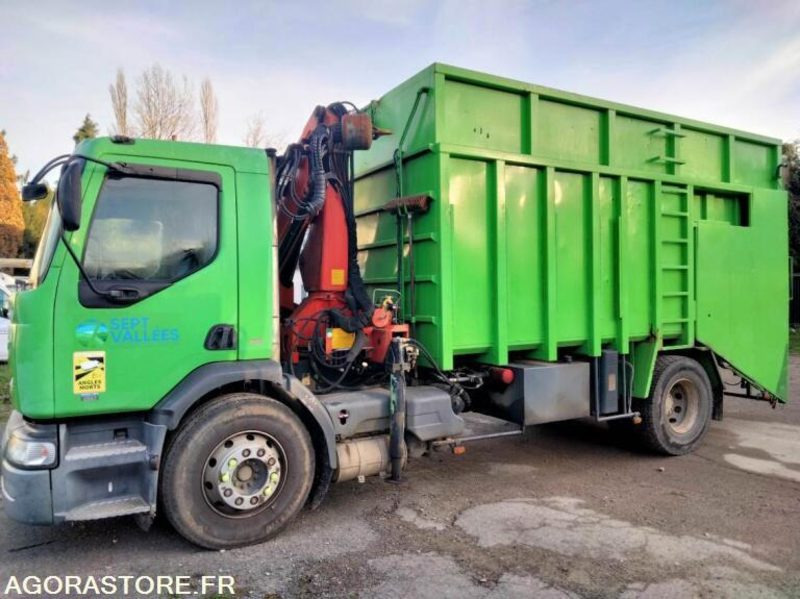 Camion avec benne et grue attenante à la cabine - Vuilniswagen: afbeelding 5 Camion avec benne et grue attenante à la cabine - Vuilniswagen: afbeelding 5