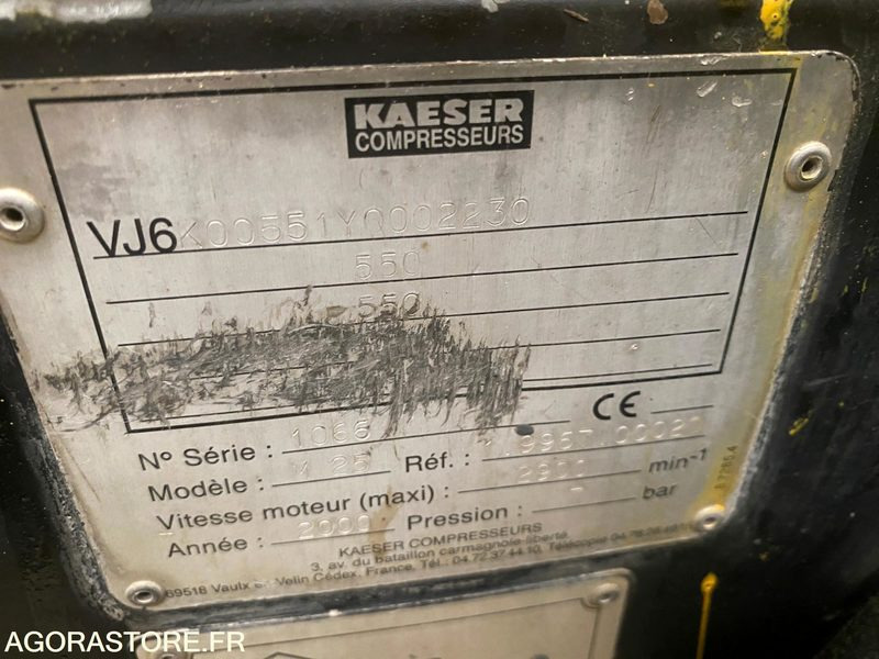Compresseur KAESER M25 2008 TBE - Luchtcompressor: afbeelding 2 Compresseur KAESER M25 2008 TBE - Luchtcompressor: afbeelding 2