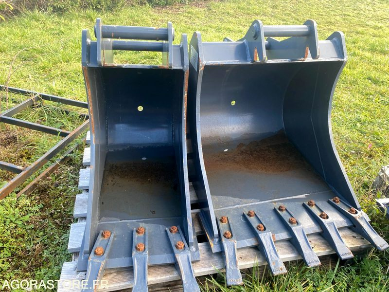 Coupleur hydraulique + 3 godets Neufs pour pelle 6T - Bouwmaterieel: afbeelding 2 Coupleur hydraulique + 3 godets Neufs pour pelle 6T - Bouwmaterieel: afbeelding 2