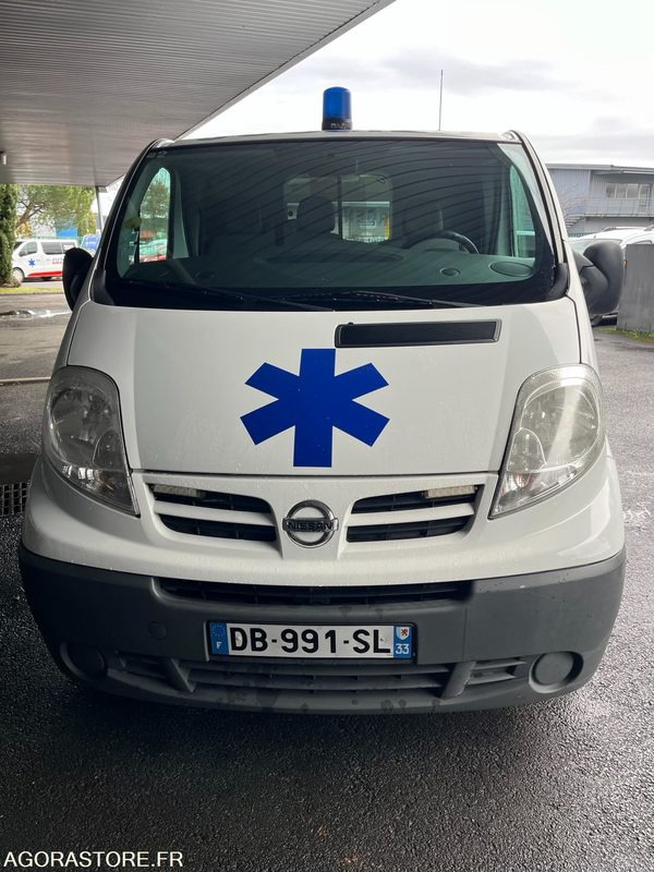 DB-991-SL - Roulant - NISSAN PRIMASTAR - VASP - 319 108 Kms - Ambulance: afbeelding 1 DB-991-SL - Roulant - NISSAN PRIMASTAR - VASP - 319 108 Kms - Ambulance: afbeelding 1