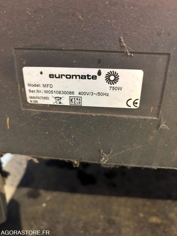 EXTRACTEUR MOBILE DE FUMEES DE SOUDAGE A FILTRE AMOVIBLE - EUROMATE MFD - Gereedschap/ Toebehoor: afbeelding 2 EXTRACTEUR MOBILE DE FUMEES DE SOUDAGE A FILTRE AMOVIBLE - EUROMATE MFD - Gereedschap/ Toebehoor: afbeelding 2