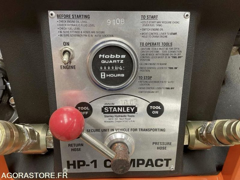 GOUPE HYDROLIQUE THERMIQUE Stanley DIESEL - Gereedschap/ Toebehoor: afbeelding 2 GOUPE HYDROLIQUE THERMIQUE Stanley DIESEL - Gereedschap/ Toebehoor: afbeelding 2