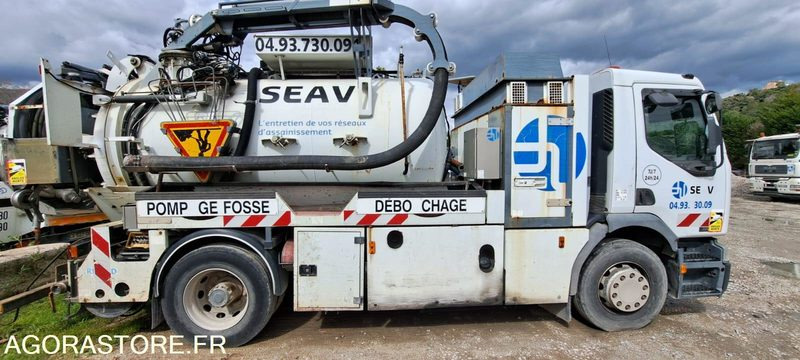HYDROCUREUR RIVARD RENAULT 2006 CK577XS (VENTE UNIQUEMENT EXPORT) - Vacuümwagen: afbeelding 1 HYDROCUREUR RIVARD RENAULT 2006 CK577XS (VENTE UNIQUEMENT EXPORT) - Vacuümwagen: afbeelding 1