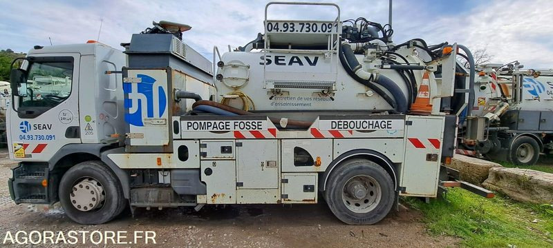 HYDROCUREUR RIVARD RENAULT 2006 CK577XS (VENTE UNIQUEMENT EXPORT) - Vacuümwagen: afbeelding 2 HYDROCUREUR RIVARD RENAULT 2006 CK577XS (VENTE UNIQUEMENT EXPORT) - Vacuümwagen: afbeelding 2