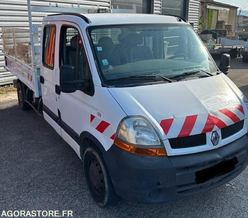 MASTER 97000KM BON ETAT DOUBLE CABINE 7 PLACES 2.5 DCI BENNE MARREL ELECTRIQUE - Kipper bestelwagen: afbeelding 1 MASTER 97000KM BON ETAT DOUBLE CABINE 7 PLACES 2.5 DCI BENNE MARREL ELECTRIQUE - Kipper bestelwagen: afbeelding 1