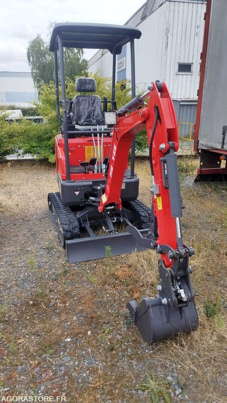 MINI-PELLE MOTEUR KUBOTA - HUAYEE HY16 - Graafmachine: afbeelding 2 MINI-PELLE MOTEUR KUBOTA - HUAYEE HY16 - Graafmachine: afbeelding 2
