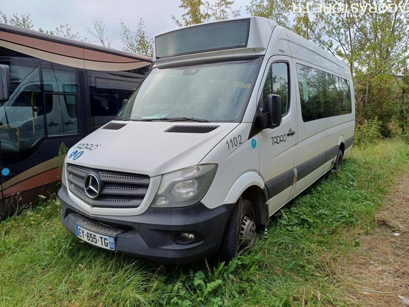 MINICARS MERCEDES SPRINTER N°32938 1102-MEC 2018 - 300 419 Km EY655TG - Minibus, Personenvervoer: afbeelding 1 MINICARS MERCEDES SPRINTER N°32938 1102-MEC 2018 - 300 419 Km EY655TG - Minibus, Personenvervoer: afbeelding 1