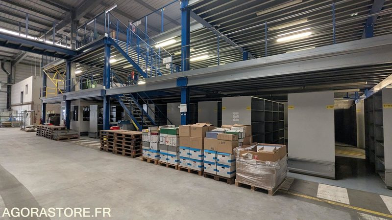 Mezzanine métallique 2 niveaux - Gereedschap/ Toebehoor: afbeelding 1 Mezzanine métallique 2 niveaux - Gereedschap/ Toebehoor: afbeelding 1