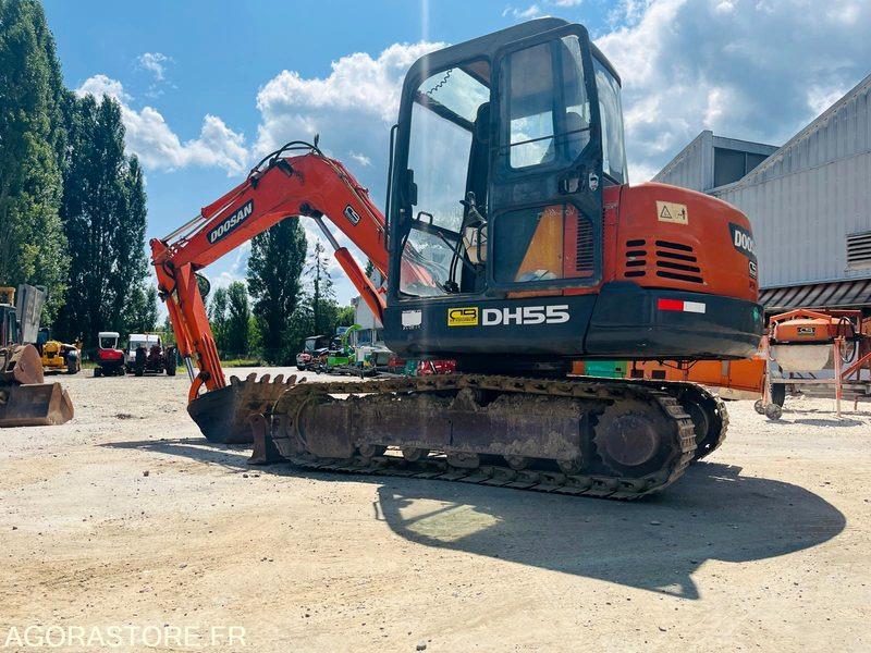 Mini pelle 5T DOOSAN DH55 - Année 2004 - Graafmachine: afbeelding 3 Mini pelle 5T DOOSAN DH55 - Année 2004 - Graafmachine: afbeelding 3