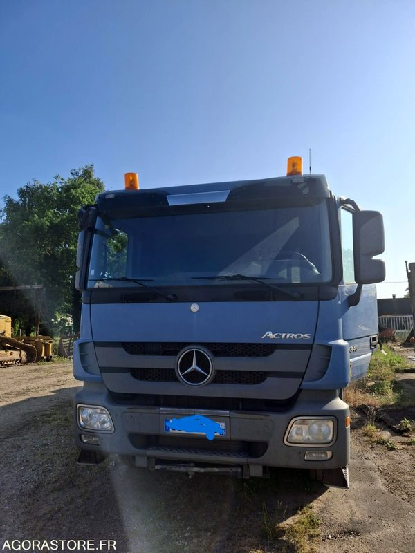 MERCEDES ACTRO SEMI + BENNE - 223092km - 2013 - Oplegger: afbeelding 1 MERCEDES ACTRO SEMI + BENNE - 223092km - 2013 - Oplegger: afbeelding 1