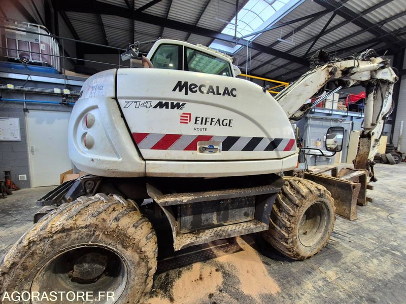 PELLE A PNEUS - MECALAC 714 MW NON ROULANTE - 2016 / 11695 HEURES (MA556) - Graafmachine: afbeelding 4 PELLE A PNEUS - MECALAC 714 MW NON ROULANTE - 2016 / 11695 HEURES (MA556) - Graafmachine: afbeelding 4