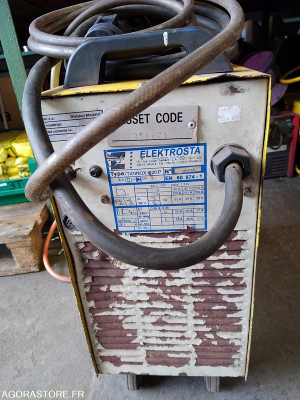 POSTE A SOUDER TIG SUR ROULETTES - Uitrusting voor lassen: afbeelding 2 POSTE A SOUDER TIG SUR ROULETTES - Uitrusting voor lassen: afbeelding 2