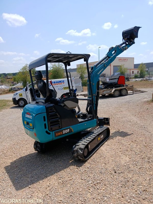 Pelle SUNWARD SWE20F canopy Neuve - Minigraafmachine: afbeelding 3 Pelle SUNWARD SWE20F canopy Neuve - Minigraafmachine: afbeelding 3