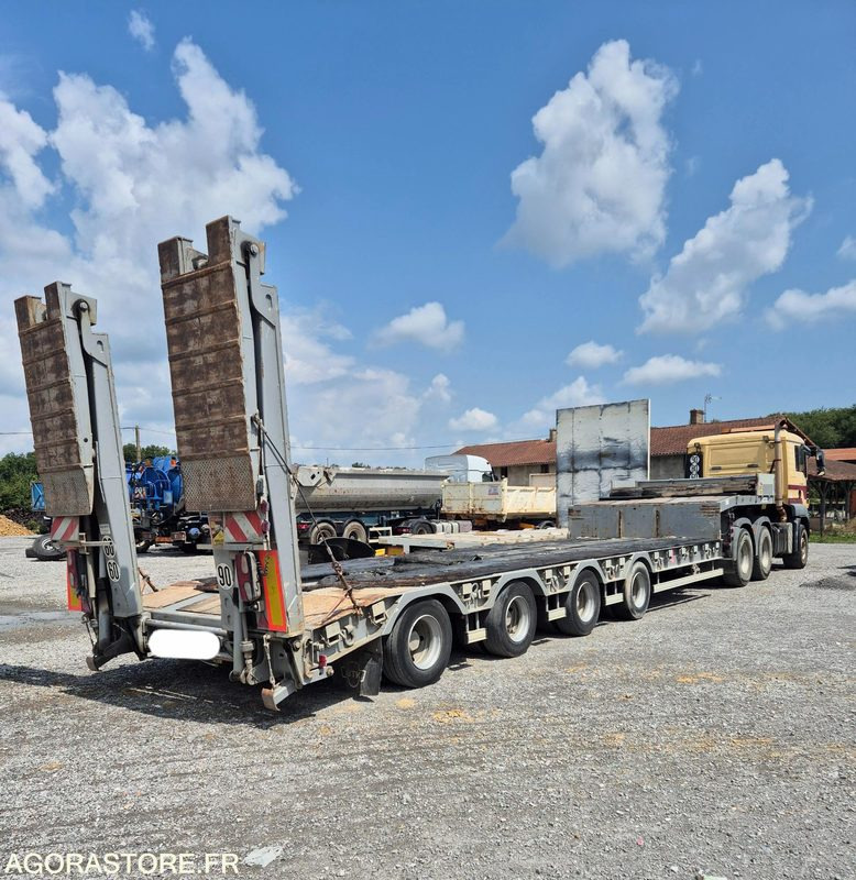 Porte engins 4 essieux - Dieplader aanhangwagen: afbeelding 2 Porte engins 4 essieux - Dieplader aanhangwagen: afbeelding 2