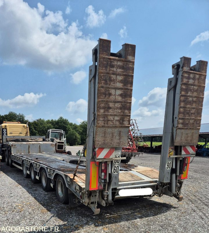 Porte engins 4 essieux - Dieplader aanhangwagen: afbeelding 4 Porte engins 4 essieux - Dieplader aanhangwagen: afbeelding 4