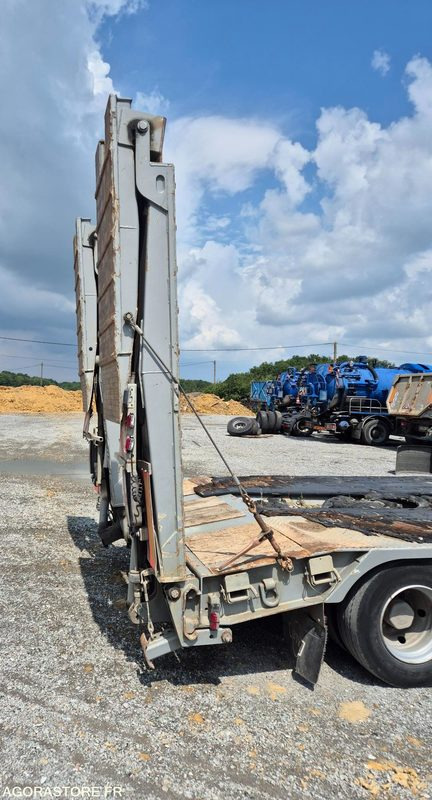 Porte engins 4 essieux - Dieplader aanhangwagen: afbeelding 5 Porte engins 4 essieux - Dieplader aanhangwagen: afbeelding 5