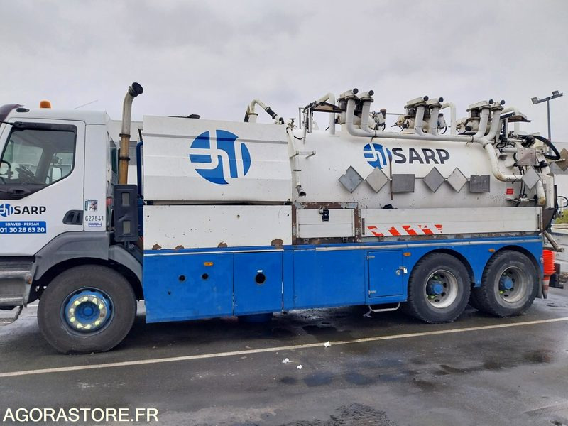 RENAULT KERAX HUWER ADR 2001 515000KM / PB BV EXPORT UNIQUEMENT - Vacuümwagen: afbeelding 2 RENAULT KERAX HUWER ADR 2001 515000KM / PB BV EXPORT UNIQUEMENT - Vacuümwagen: afbeelding 2
