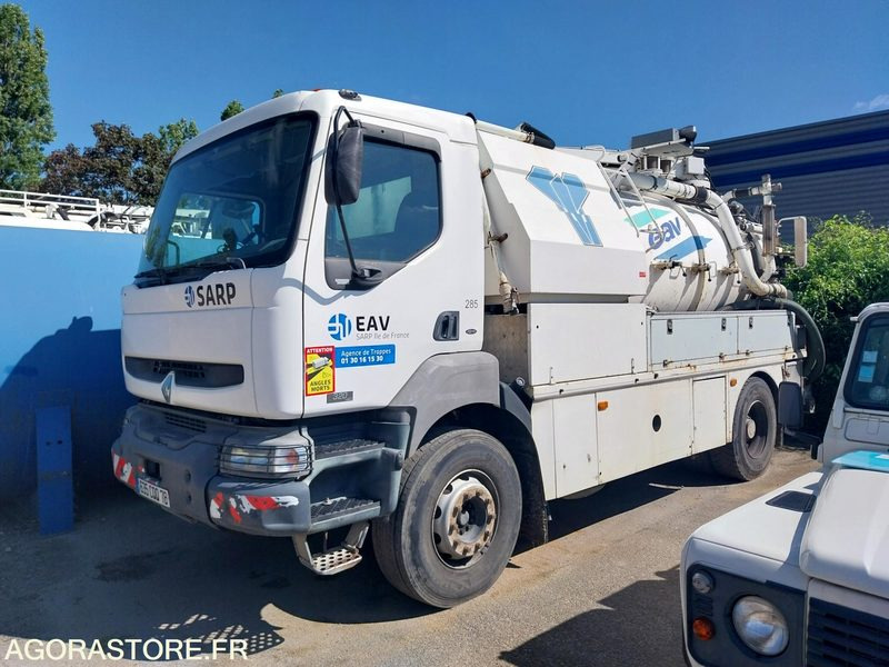 RENAULT Kerax Hydrocureur HUWER 2003 (225000Km) ROULANT VENTE EXPORT UNIQUEMENT - Vacuümwagen: afbeelding 2 RENAULT Kerax Hydrocureur HUWER 2003 (225000Km) ROULANT VENTE EXPORT UNIQUEMENT - Vacuümwagen: afbeelding 2