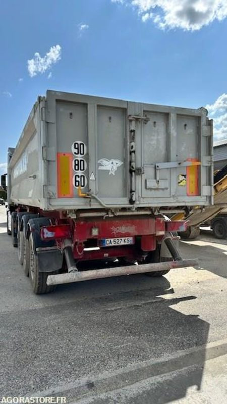 SEMI BENNE ALUMINIUM 3 ESSIEUX BENALU 2012 - Kipper oplegger: afbeelding 4 SEMI BENNE ALUMINIUM 3 ESSIEUX BENALU 2012 - Kipper oplegger: afbeelding 4