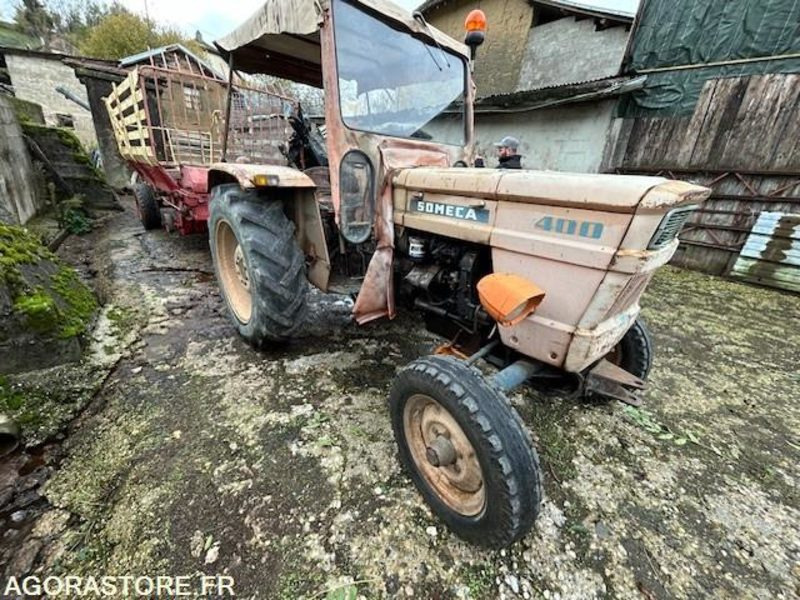 TRACTEUR SOMECA 400 - 3065 HEURES - Tractor: afbeelding 3 TRACTEUR SOMECA 400 - 3065 HEURES - Tractor: afbeelding 3