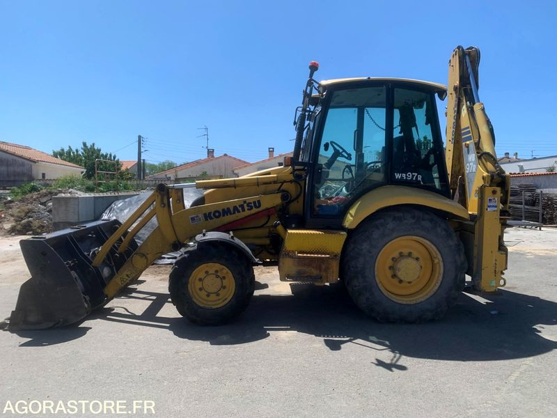 TRACTOPELLE | KOMATSU WB97R | 4358 heures - Graaflaadmachine: afbeelding 1 TRACTOPELLE | KOMATSU WB97R | 4358 heures - Graaflaadmachine: afbeelding 1