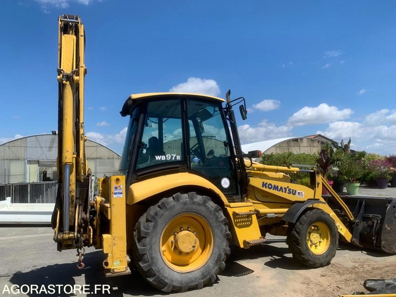 TRACTOPELLE | KOMATSU WB97R | 4358 heures - Graaflaadmachine: afbeelding 5 TRACTOPELLE | KOMATSU WB97R | 4358 heures - Graaflaadmachine: afbeelding 5