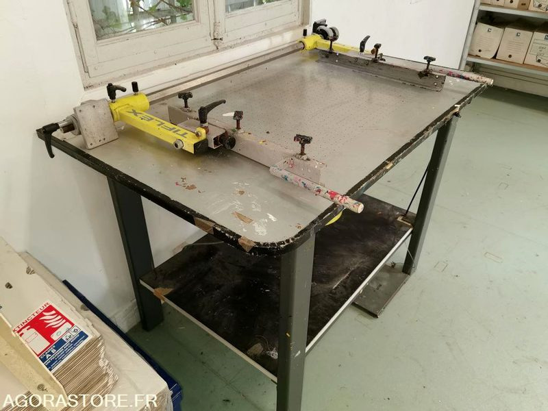 Table de sérigraphie - Gereedschap/ Toebehoor: afbeelding 3 Table de sérigraphie - Gereedschap/ Toebehoor: afbeelding 3