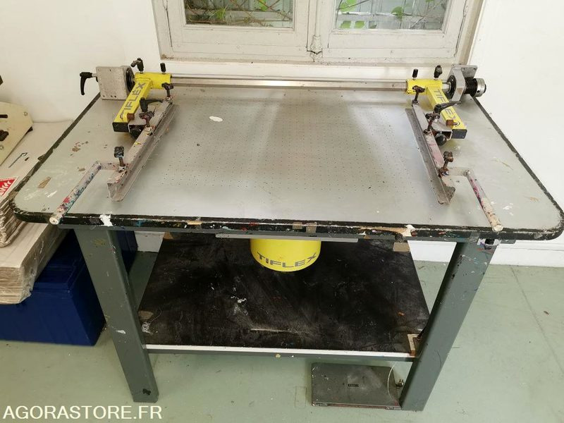 Table de sérigraphie - Gereedschap/ Toebehoor: afbeelding 1 Table de sérigraphie - Gereedschap/ Toebehoor: afbeelding 1