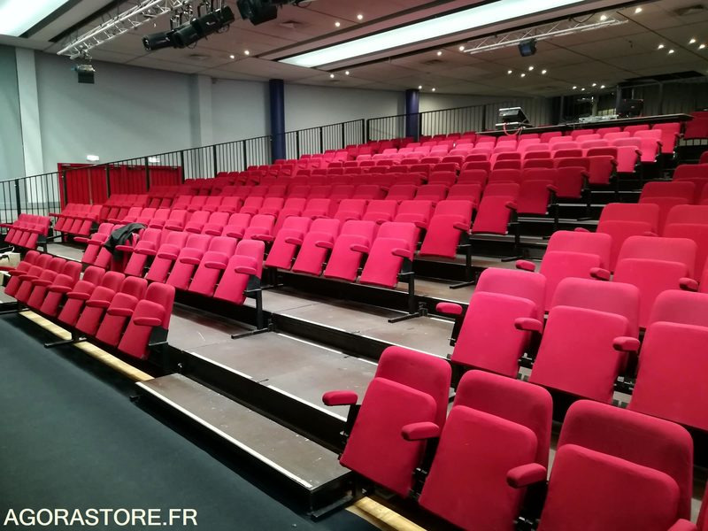 Tribune Samia Systema 2000 - 244 places (gradin salle de spectacle / théâtre) - Gereedschap/ Toebehoor: afbeelding 1 Tribune Samia Systema 2000 - 244 places (gradin salle de spectacle / théâtre) - Gereedschap/ Toebehoor: afbeelding 1