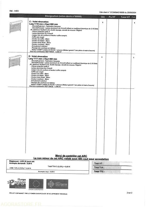 Volets roulants solaires HEROAL - Gereedschap/ Toebehoor: afbeelding 5 Volets roulants solaires HEROAL - Gereedschap/ Toebehoor: afbeelding 5