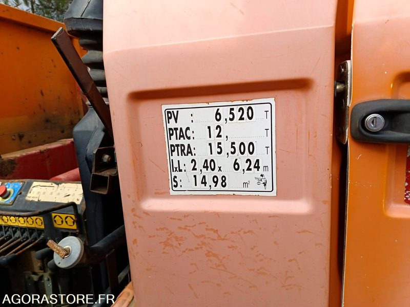 Camion Renault 16T Tribenne Grue M150/12 BC-867-AS - Vrachtwagen: afbeelding 4 Camion Renault 16T Tribenne Grue M150/12 BC-867-AS - Vrachtwagen: afbeelding 4
