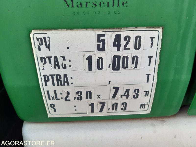 FOURGON RENAULT 10T - CD388BR - Vrachtwagen: afbeelding 5 FOURGON RENAULT 10T - CD388BR - Vrachtwagen: afbeelding 5
