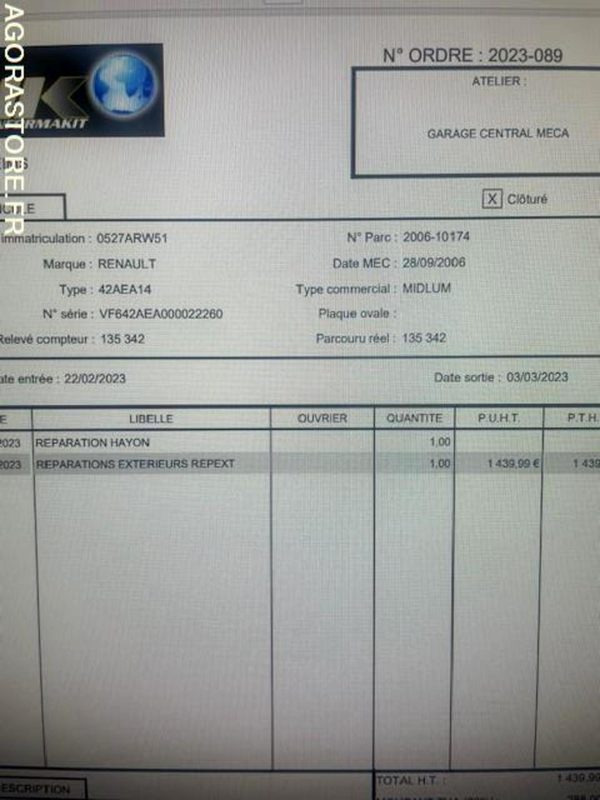 POID LOURD Renault Premium - Vrachtwagen: afbeelding 5 POID LOURD Renault Premium - Vrachtwagen: afbeelding 5