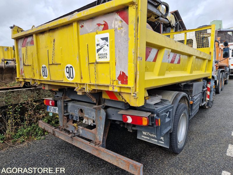 Porteur tribenne grue Daf LF55 220 -227727-2006 - BQ086KY - Vrachtwagen: afbeelding 2 Porteur tribenne grue Daf LF55 220 -227727-2006 - BQ086KY - Vrachtwagen: afbeelding 2