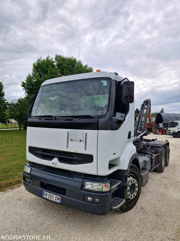 RENAULT PREMIUM ampliroll 400 DCI remorquant avec bras GUIMA - Vrachtwagen: afbeelding 1 RENAULT PREMIUM ampliroll 400 DCI remorquant avec bras GUIMA - Vrachtwagen: afbeelding 1