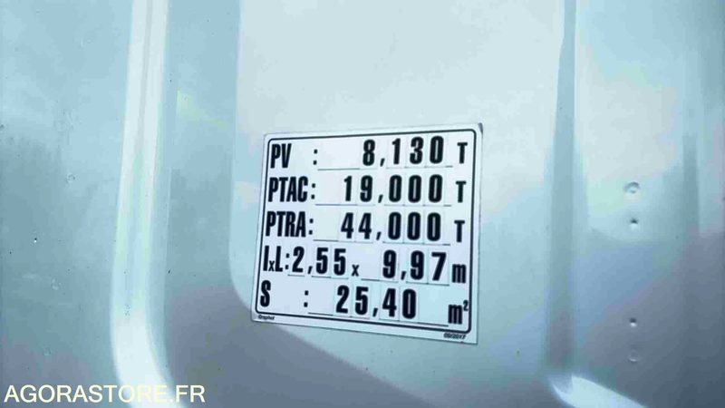 Vrachtwagen Renault T460 Porte-caisses mobiles - 2019 - 614770kms - FK-830-JN: afbeelding 8