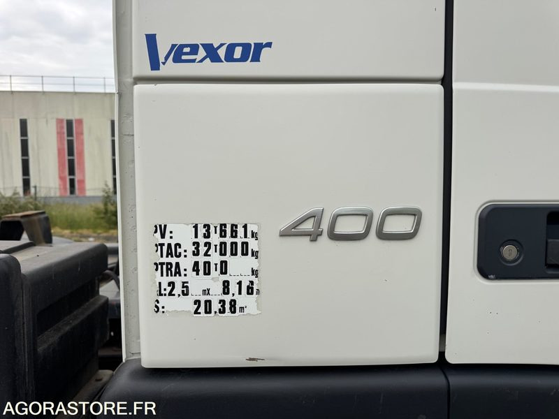 Vrachtwagen Volvo FM 400 8X4 ampliroll - 2009 - 763559KM: afbeelding 19