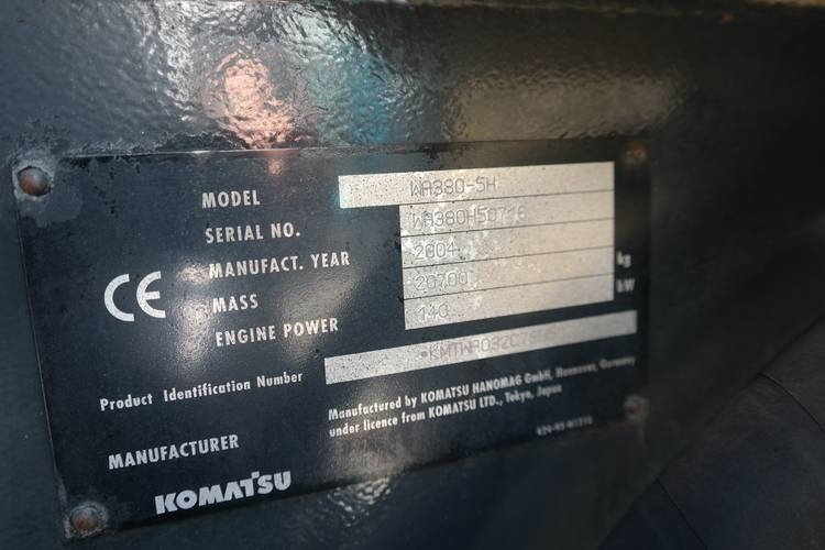 Leasing Komatsu WA 380-5-H  Komatsu WA 380-5-H: afbeelding 10