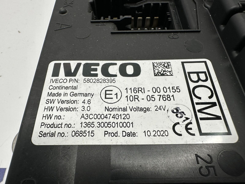 Iveco BCM - ECU voor Vrachtwagen: afbeelding 3 Iveco BCM - ECU voor Vrachtwagen: afbeelding 3