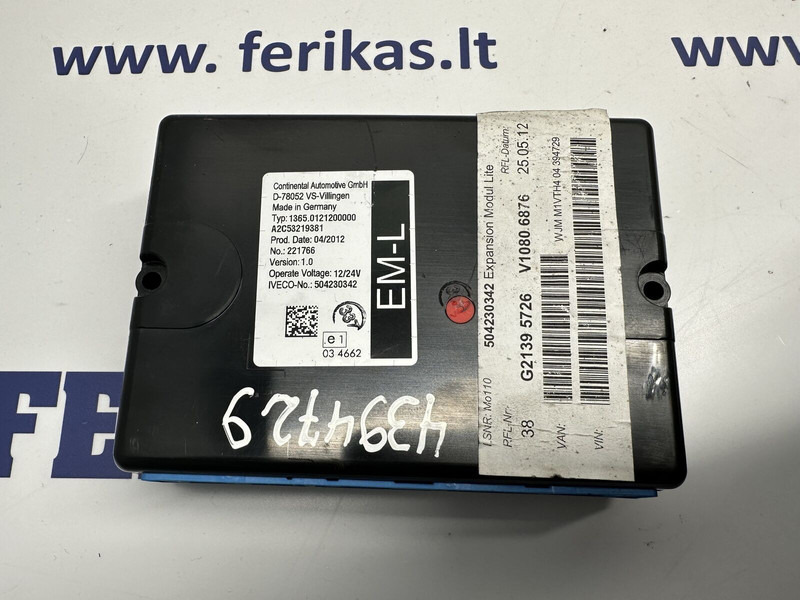 Iveco Eurocargo - ECU voor Vrachtwagen: afbeelding 2 Iveco Eurocargo - ECU voor Vrachtwagen: afbeelding 2