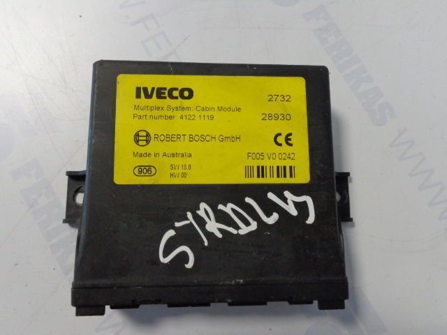 Iveco Multiplex System:Cabin Module ROBERT BOSCH GmbH - ECU voor Vrachtwagen: afbeelding 1 Iveco Multiplex System:Cabin Module ROBERT BOSCH GmbH - ECU voor Vrachtwagen: afbeelding 1