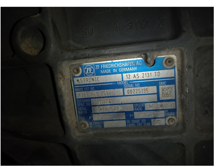 ZF 12AS2131TD - Versnellingsbak voor Vrachtwagen: afbeelding 5 ZF 12AS2131TD - Versnellingsbak voor Vrachtwagen: afbeelding 5