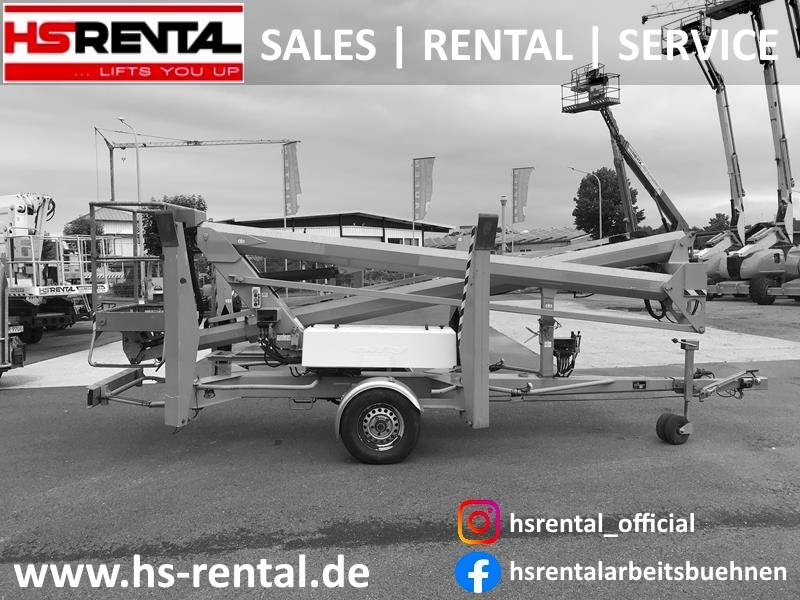Niftylift 170HE elektro 17m (1837) - Aanhanger hoogwerker: afbeelding 1 Niftylift 170HE elektro 17m (1837) - Aanhanger hoogwerker: afbeelding 1