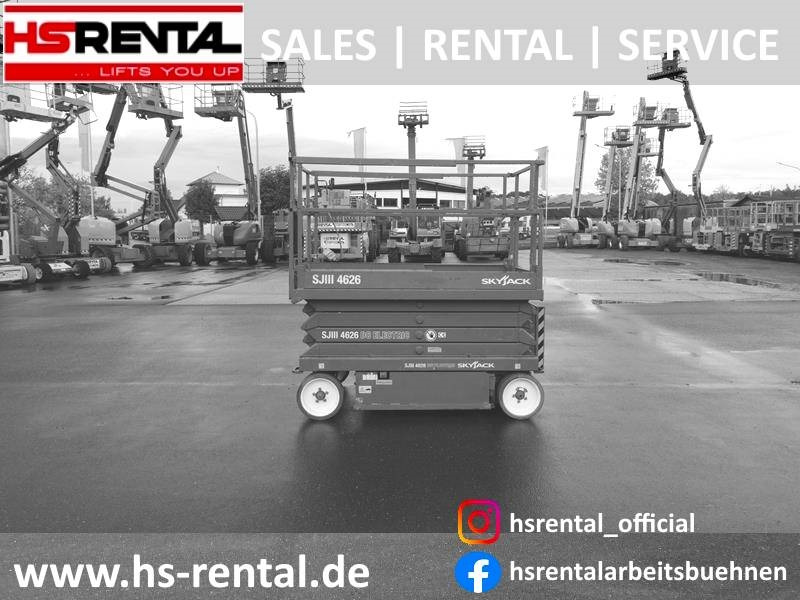 Skyjack SJ4626 elektro 10m (1478) - Schaarlift: afbeelding 1 Skyjack SJ4626 elektro 10m (1478) - Schaarlift: afbeelding 1