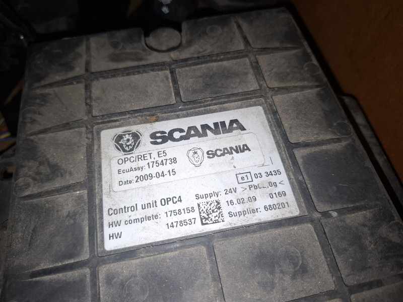 Scania C007. C006 - ECU: afbeelding 4 Scania C007. C006 - ECU: afbeelding 4