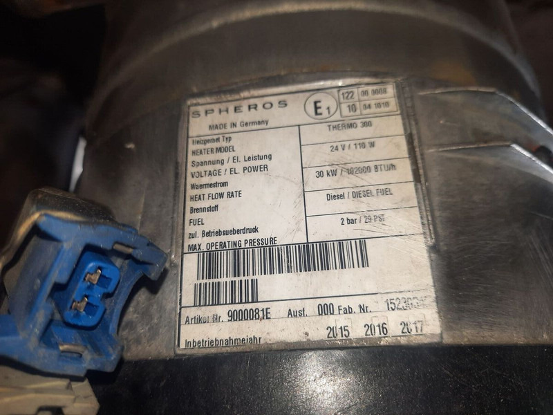 Scania Spheros Thermo 300 - Verwarming/ Ventilatie: afbeelding 4 Scania Spheros Thermo 300 - Verwarming/ Ventilatie: afbeelding 4