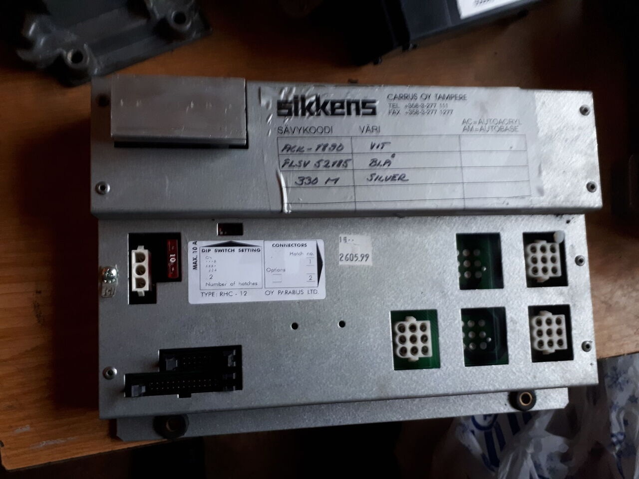 ECU voor Bus Scania dvigatelem 0281001322 - 1413154   Scania 094 Omni Link: afbeelding 8