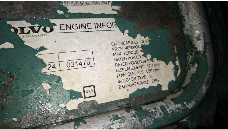Volvo DH12D 420EC01. DH12E340EC06 . - Motor: afbeelding 4 Volvo DH12D 420EC01. DH12E340EC06 . - Motor: afbeelding 4